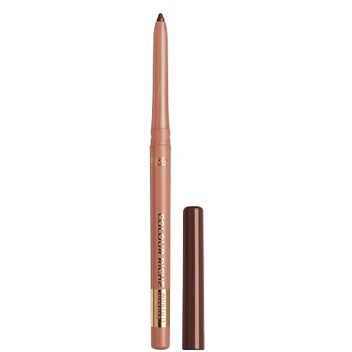L'Oreal Paris Colour Riche Lip Liner Pencil, Creamy Pencil with Omega 3 and Vitamin E, 570 Worth It Intense, Brown Lip Liner, 0.01 Oz Beauty & Personal Care L'Oreal Paris