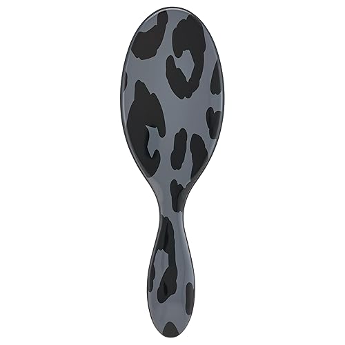 Wet Brush Original Detangler Hair Brush, Dark Gray Leopard (Safari), Ultra-Soft IntelliFlex Bristles, Detangling Bristles Glide Through Tangles (Wet Beauty & Personal Care Wet Brush