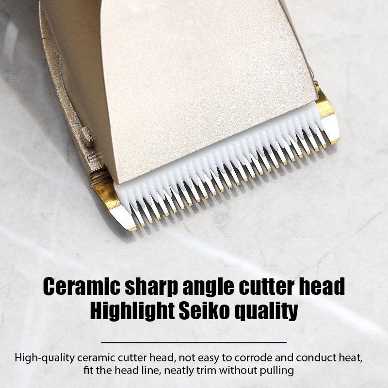 GLESVOWIO Hair Clipper Cutting Machine Electric Shaver Trimmer for Men Professional Recharg Beauty and Personal Care GLESVOWIO