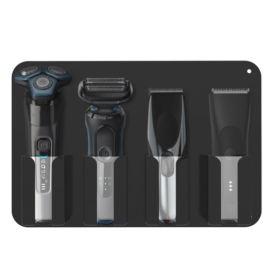 Linkidea Wall-Mounted Electric Shaver & Hair Clipper Holder, Organizer and Storage Stand Compatible with Philips Norelco 3600, 2400, Wahl 7063 (Black) Beauty and Personal Care Linkidea