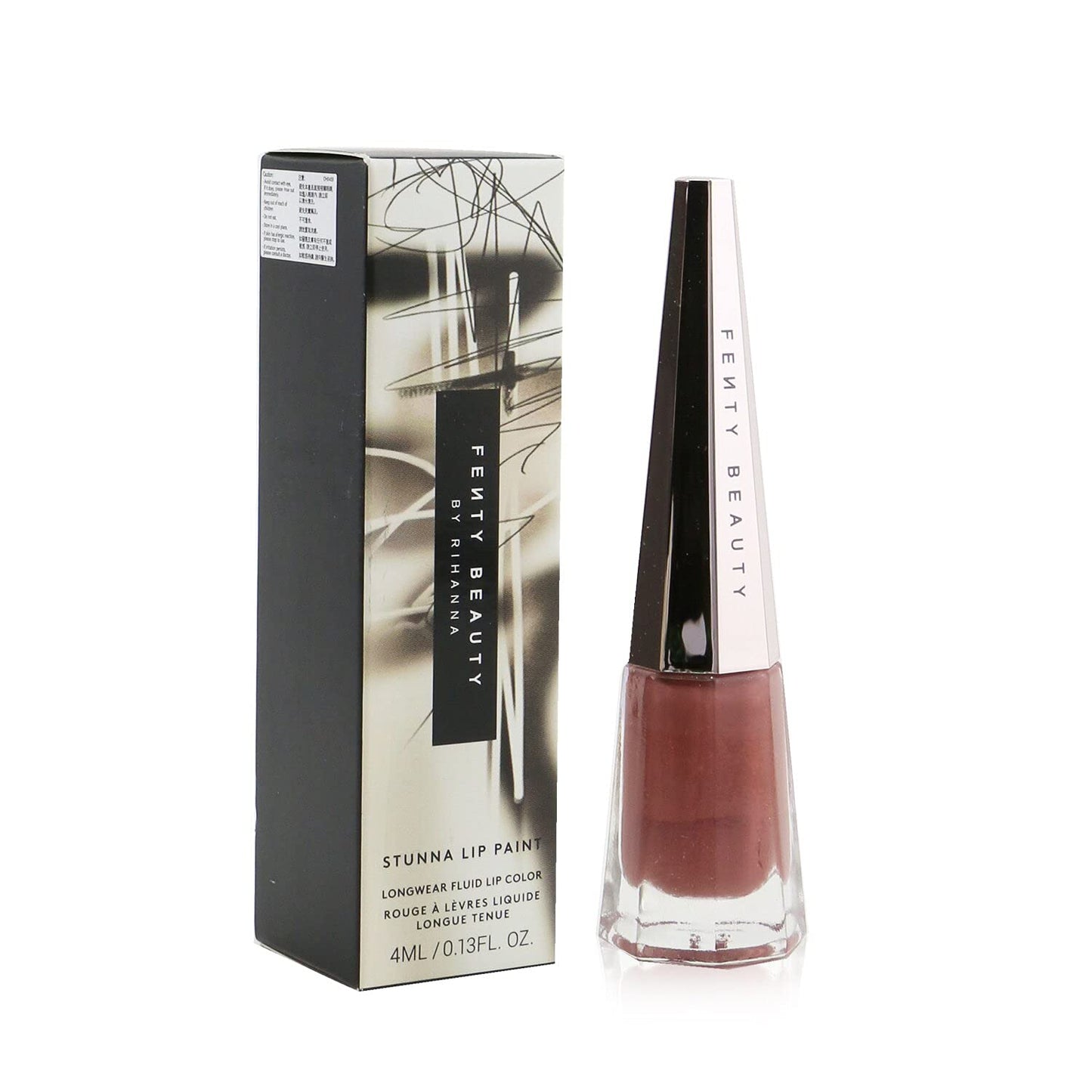 Fenty Beauty by Rihanna - Stunna Lip Paint Longwear Fluid Lip - Uncuffed - Rosy Mauve Beauty & Personal Care FENTY BEAUTY