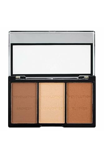 Makeup Revolution Ultra Sculpt and Contour Kit Ultra Light/Med C04, Mixed, 10.8 g (Pack of 1) Beauty & Personal Care Makeup Revolution