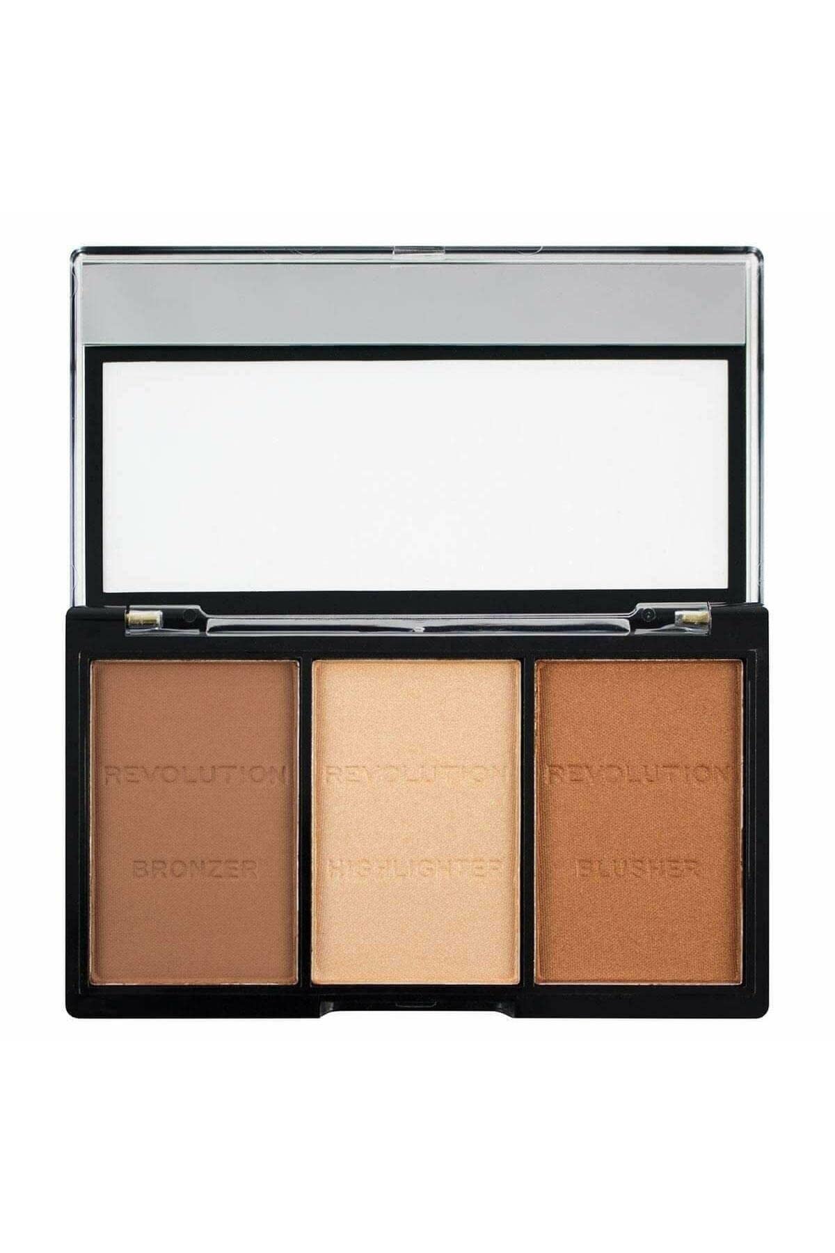 Makeup Revolution Ultra Sculpt and Contour Kit Ultra Light/Med C04, Mixed, 10.8 g (Pack of 1) Beauty & Personal Care Makeup Revolution