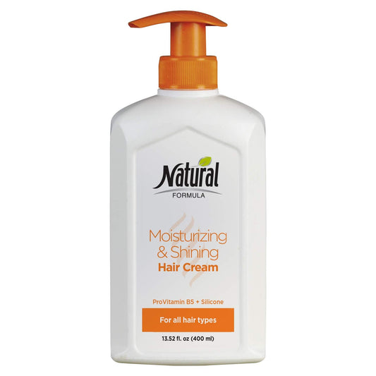 Natural Formula Moisturizing & Styling Hair Cream Silicon for All Hair Types 400 ml Beauty & Personal Care Natural FORMULA