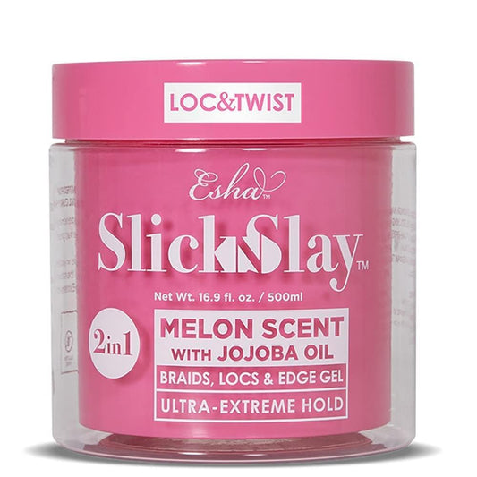 Esha Slick N Slay Braiding Gel (17 Oz., MELON) Beauty & Personal Care Esha