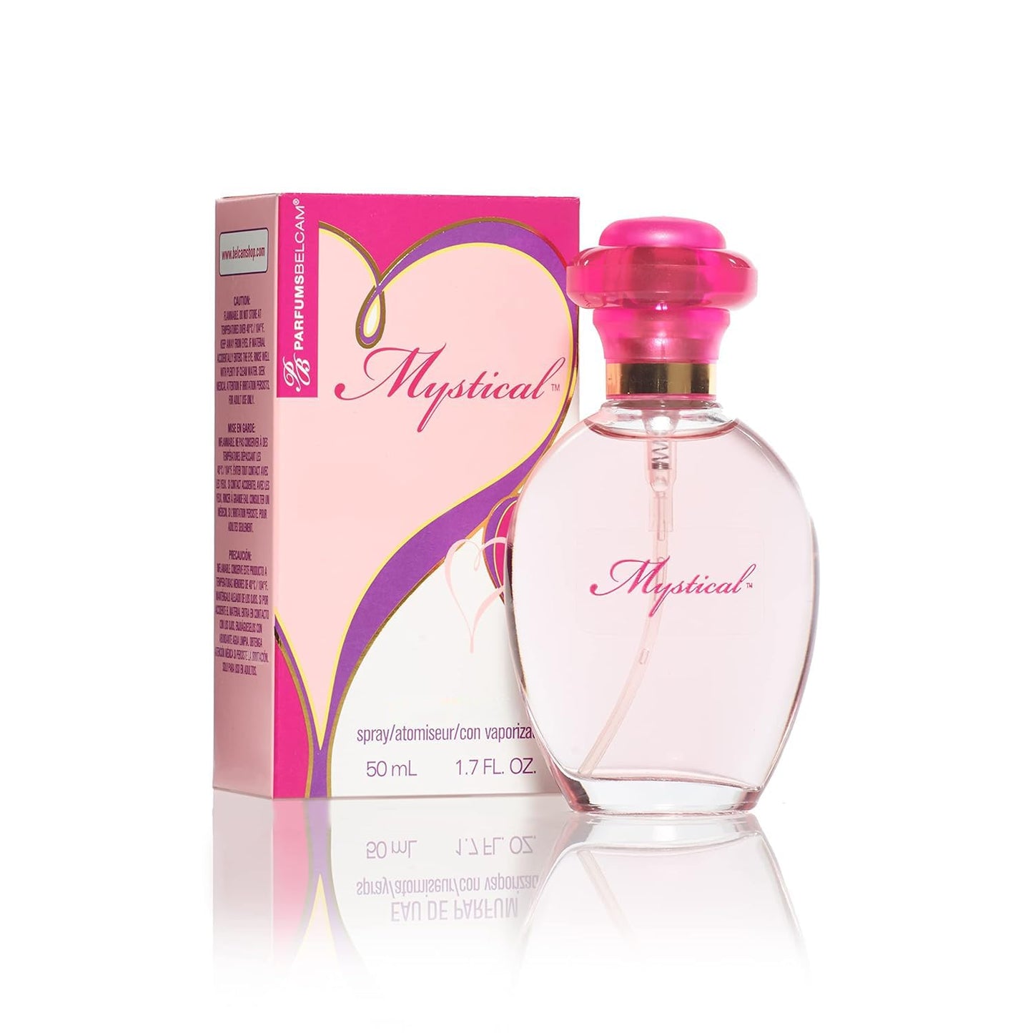 PB ParfumsBelcam Mystical Eau De Parfum Spray, Our Version of a Designer, 1.7 Fl Oz. Beauty & Personal Care PB ParfumsBelcam