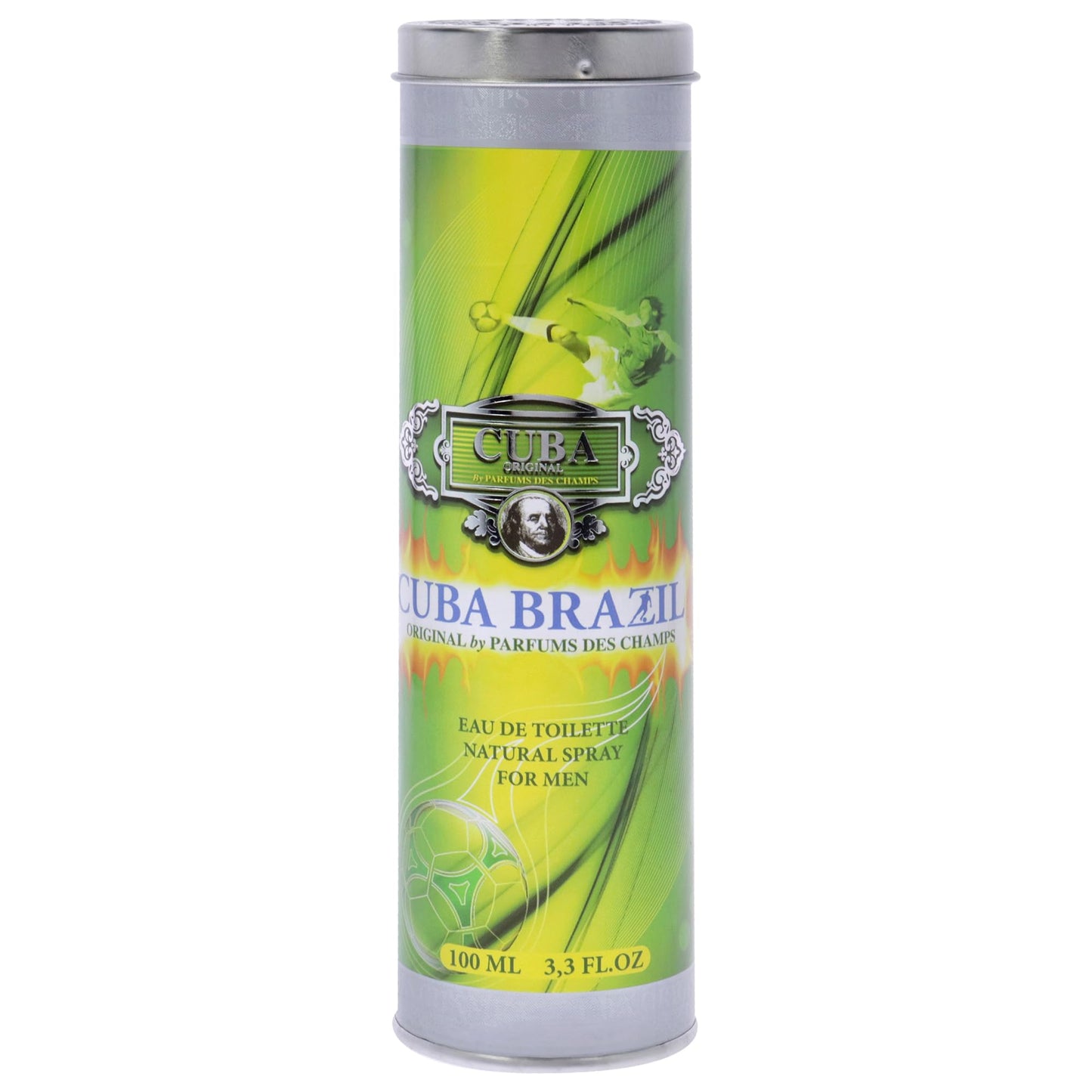 Cuba Brazil Eau De Toilette Spray for Men, 3.3 Ounce Beauty & Personal Care Cuba