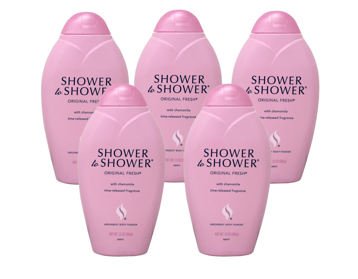 Shower to Shower Body Powder Original Fresh 13 oz (Pack of 5) Beauty & Personal Care Shower To Shower