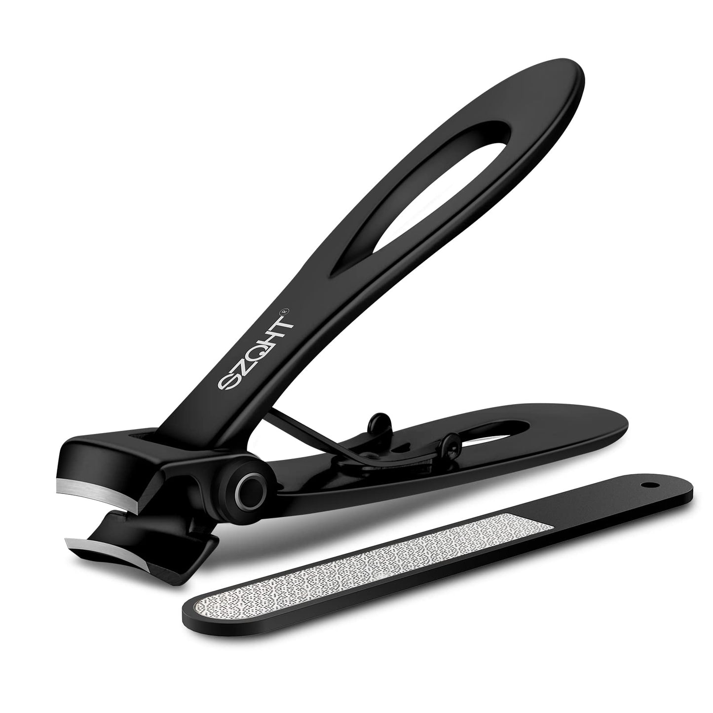 SZQHT Ultra Wide Jaw Opening Nail Clippers Set, Toenail Clippers for Thick Nails, Heavy Duty Nail Cutter, Stainless Steel Toe Nail Clippers Beauty & Personal Care SZQHT