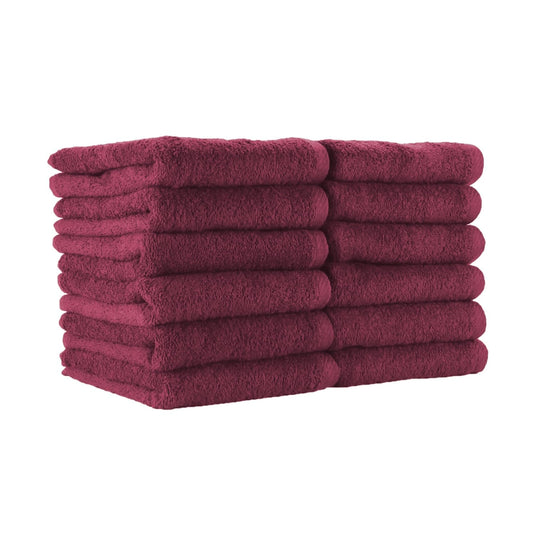 Arkwright Bleach Proof Salon Towels - Pack of 12 - Highly Absorbent, 100% Cotton, Quick Dry Spa Face Towel for Hair Stylist, Barber, Pedicure, and