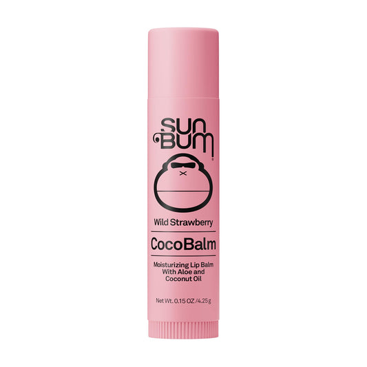 Sun Bum Cocobalm Wild Strawberry - Hydrating Lip Balm with Coconut Oil and Aloe Vera - 0.15 oz Stick Beauty and Personal Care Sun Bum Default Title