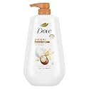 Dove Body Wash with Pump Pamper Shea Butter & Vanilla for 24hr Lotion-Soft Skin Moisturizing Skin Cleanser with No Sulfates No Parabens 30.6 oz Beauty & Personal Care Dove