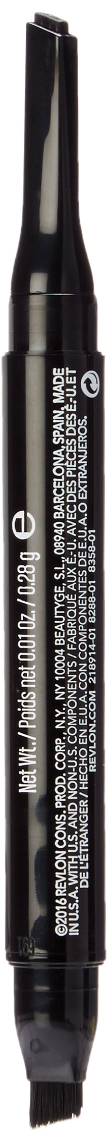 Revlon Pencil Eyeliner, ColorStay 2-in-1 Eye Makeup,Waterproof, Longwearing with Smudge Brush, Angled Kajal Eyeliner, 101 Onyx, 0.01 Oz Beauty & Personal Care REVLON