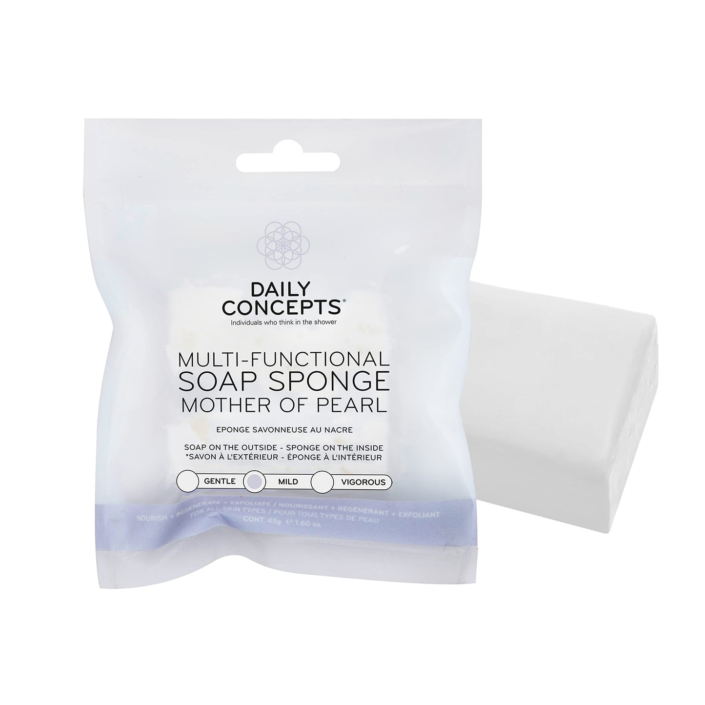 DAILY CONCEPTS Multi-Functional Soap Sponge, Mother of Pearl Beauty & Personal Care DAILY CONCEPTS