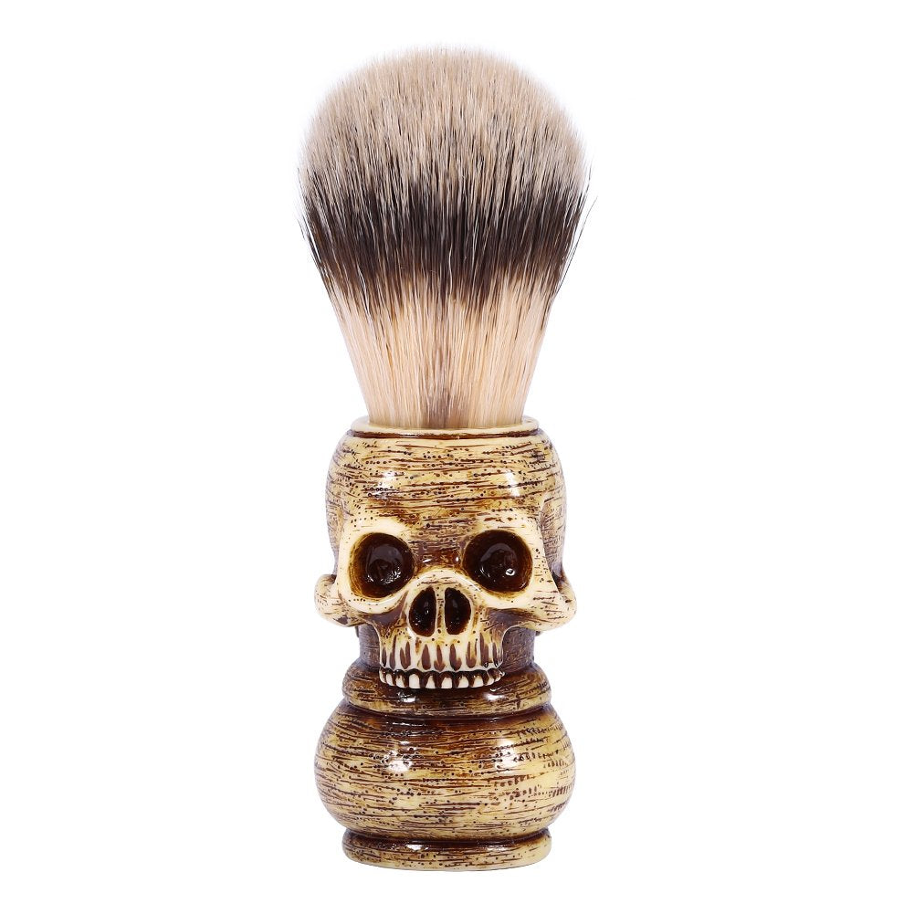 Shaving Brush, Shaving Brush, Men's Beard Shaving Brush, Men's Grooming Tool, Makeup Skull heads, Hair Salon, Beard Shaving Brush for the Hair Salon Beauty and Personal Care Pilipane