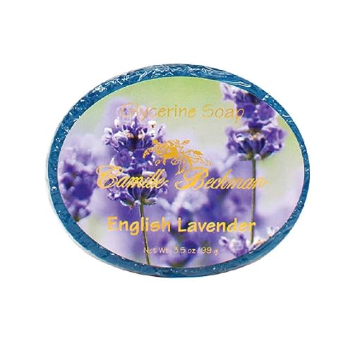 Camille Beckman English Lavender Scented Glycerine Bar Soap for Hands, Face and Body, 3 Bars at 3.5 Ounces Each Beauty & Personal Care Camille Beckman