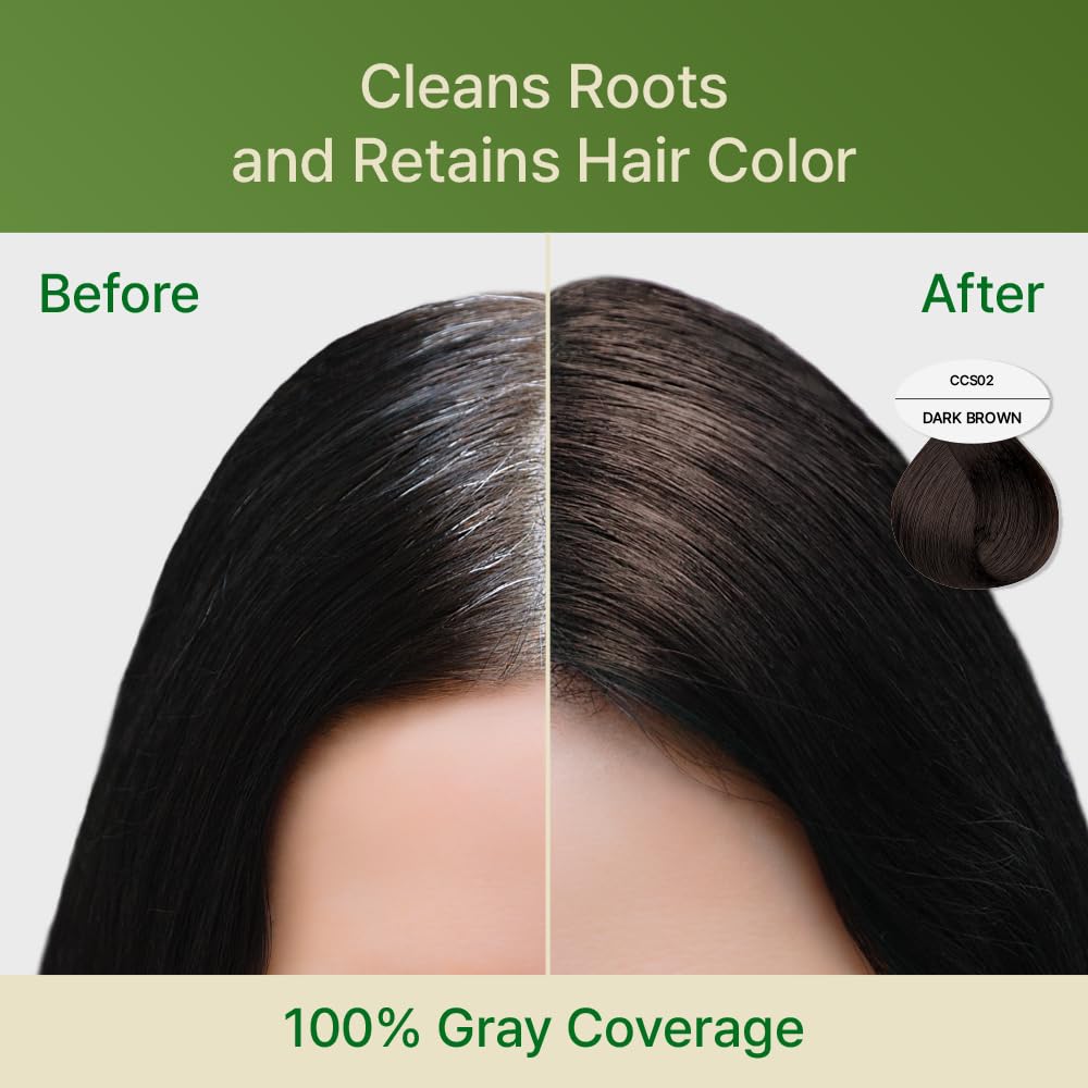Red by Kiss Color Change Shampoo - Permanent Hair Color with 100% Gray Coverage, Quick 7-10 Minute Formula, No Tools Needed, Herbal Extracts, Includes Beauty & Personal Care Red by Kiss