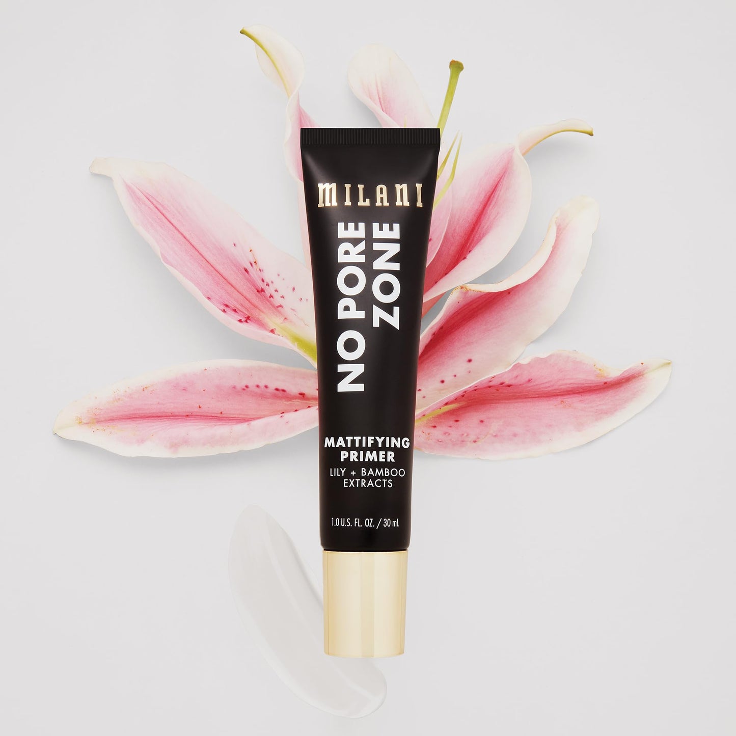 Milani Face Primer for Makeup - No Pore Zone Mattifying Primer with Lily & Bamboo Extract for a Matte Finish, 1.0 Fl. Oz Beauty & Personal Care Milani
