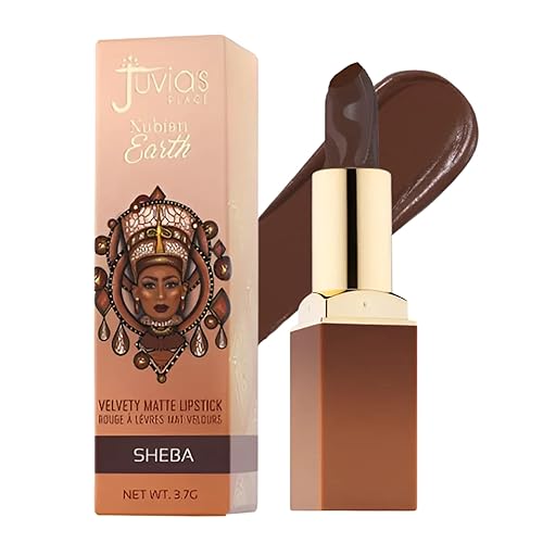 Juvia's Place Nubian Earth Matte Lipstick Sheeba - Hydrating Long-lasting Lipstick, Richly Pigmented Lip Makeup, Creamy with Matte Finish Beauty & Lip Beauty & Personal Care Juvia's Place