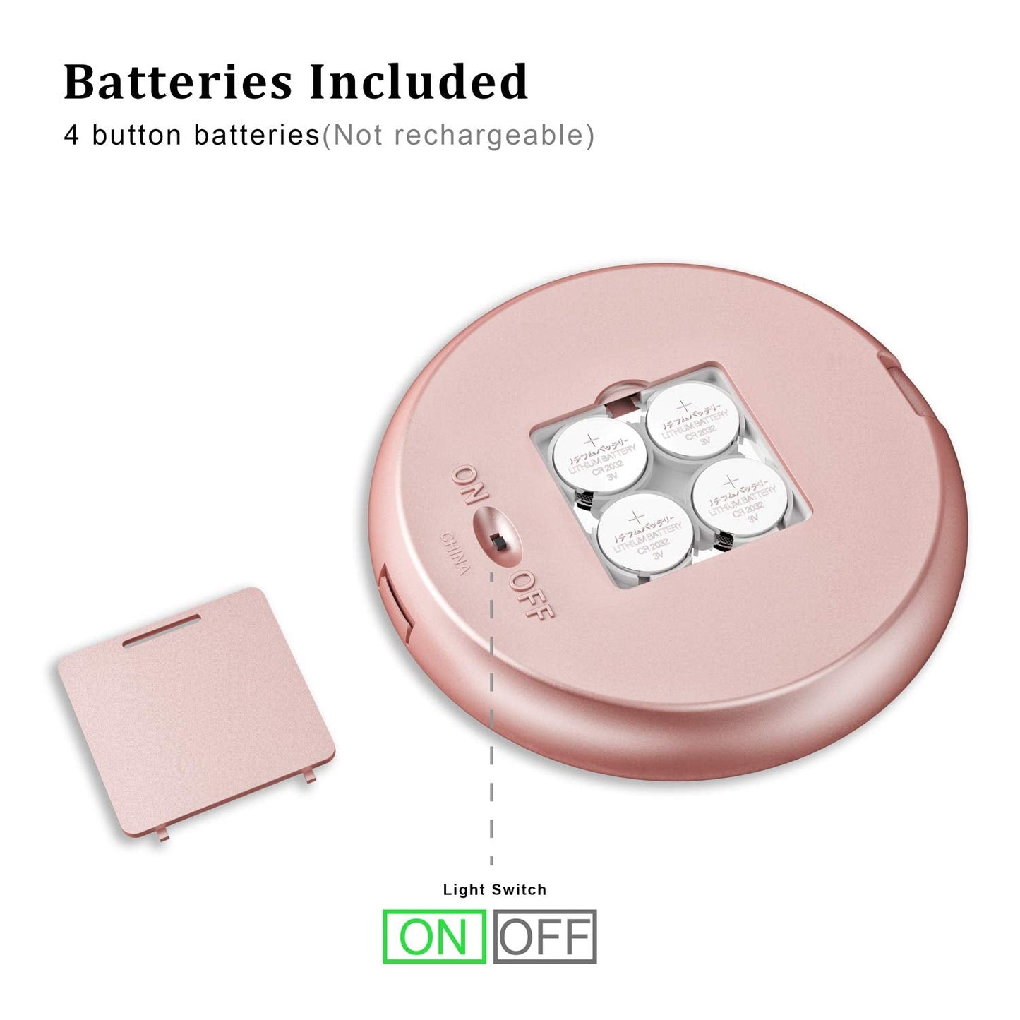 Benbilry LED Lighted Compact Travel Makeup Mirror with Lights, 1x/7x Magnification, 5 Inch Dual Sided Portable Illuminated - Perfect for Handbag Beauty & Personal Care Benbilry