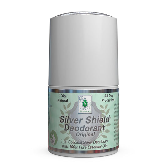 Silver Shield Deodorant - Original Formula - Roll-on, 2 oz. Beauty and Personal Care Silver Botanicals