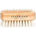 Fendrihan Travel Size Dual Sided Olivewood Nail and Hand Brush with Natural Boar Bristles 2.3" (Made in Germany) Beauty & Personal Care Fendrihan