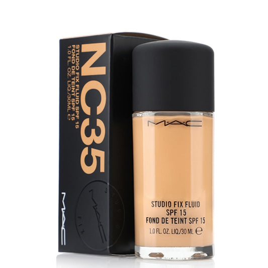 MAC Studio Fix Fluid Foundation NC35 SPF15, 1 Fl Oz Beauty & Personal Care MAC
