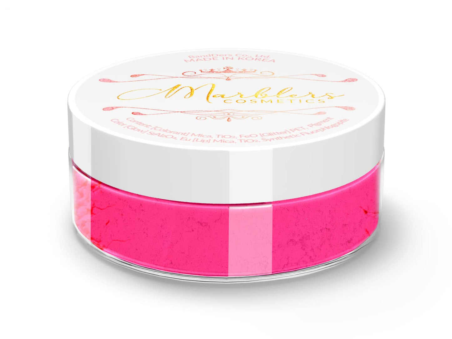MARBLERS Fluorescent Pigment [Neon Pink] 0.11oz (3g) | Matte Pigment | Non-Toxic | Vegan | Cruelty-Free | Nail Polish, Nail Art, Soap, Craft | Beauty & Personal Care MARBLERS