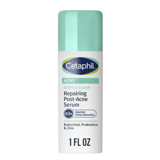 CETAPHIL Gentle Clear Repairing Post-Acne Serum, Retinol Alternative, Oil Free Serum for Sensitive Skin, 1 Fl Oz, Bakuchiol, Improves Skin Tone Beauty & Personal Care Cetaphil