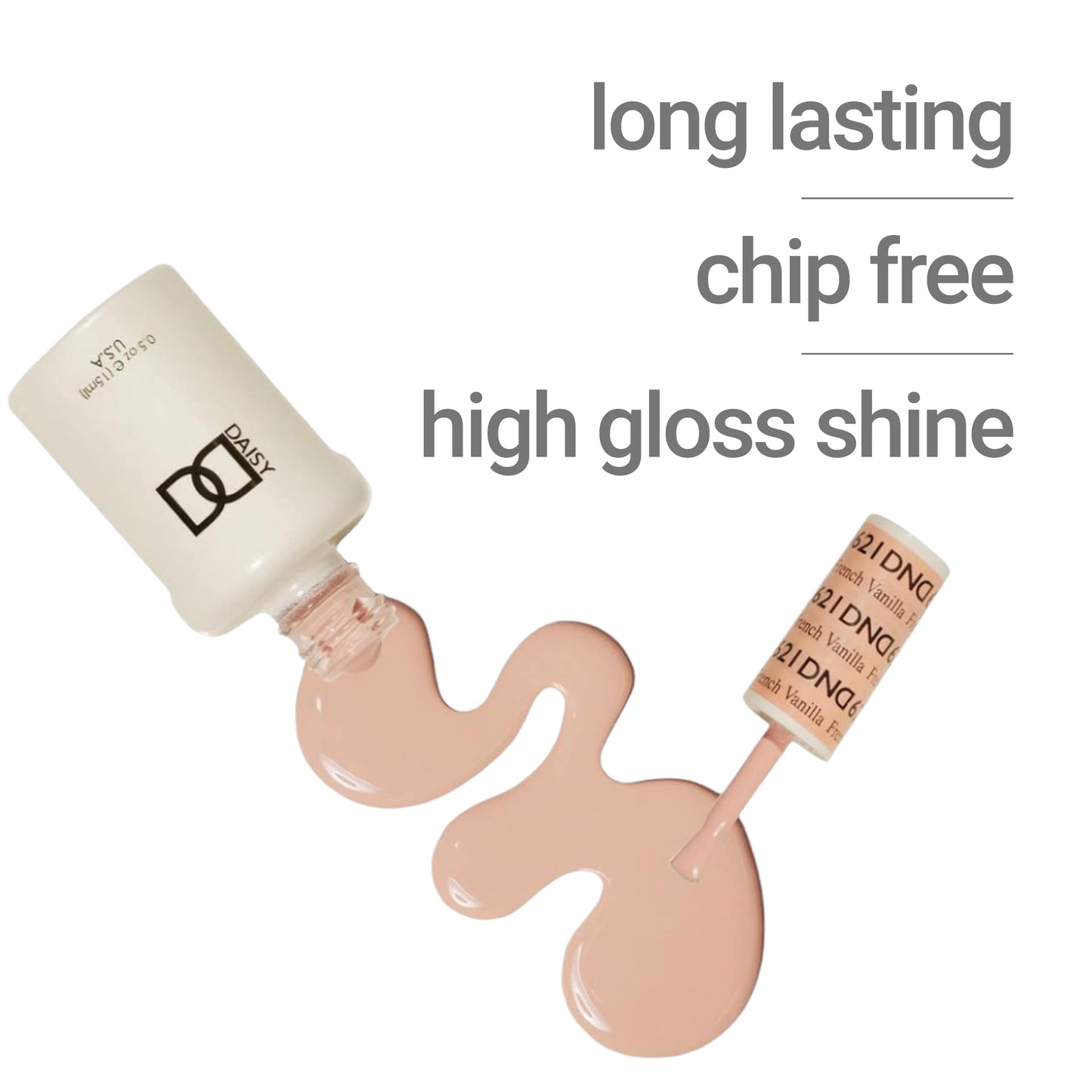 DND Gel Polish Set, Blue Collection, UV Gel Polish and Air Dry Nail Lacquer, Matching Chip-Free Polish Duo, 765 Iceland, 0.5 Fl Oz Beauty & Personal Care DAISY DND