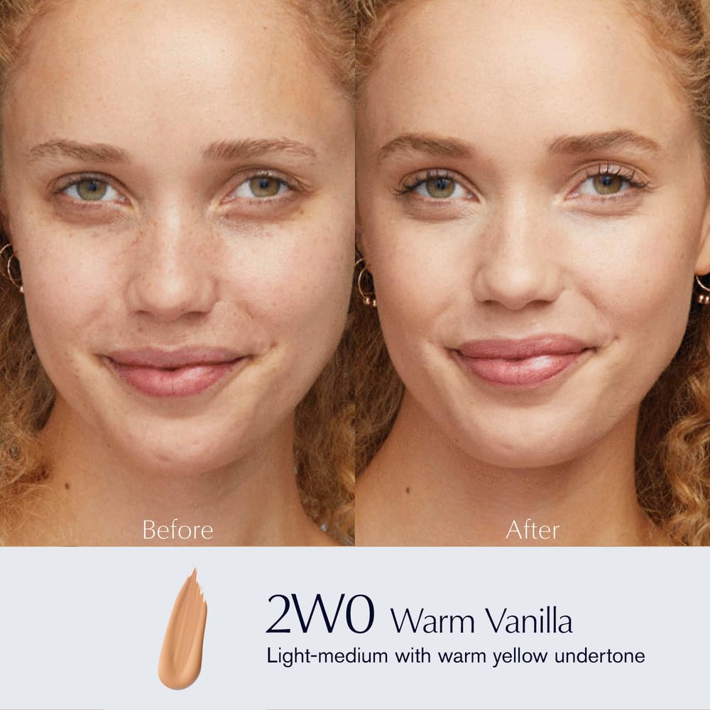 Estée Lauder Double Wear Stay-in-Place 24-Hour Long-Wear Matte Foundation Makeup, 1 Fl Oz, 2W0 Warm Vanilla Beauty & Personal Care Estée Lauder