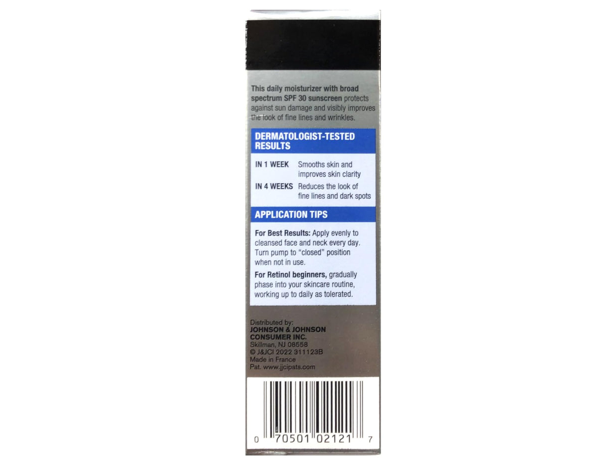 Neutrogena Rapid Wrinkle Repair Daily Face Moisturizer with SPF 30 & Hyaluronic Acid, 1 Fl. Oz. 4 Pack Beauty & Personal Care Neutrogena