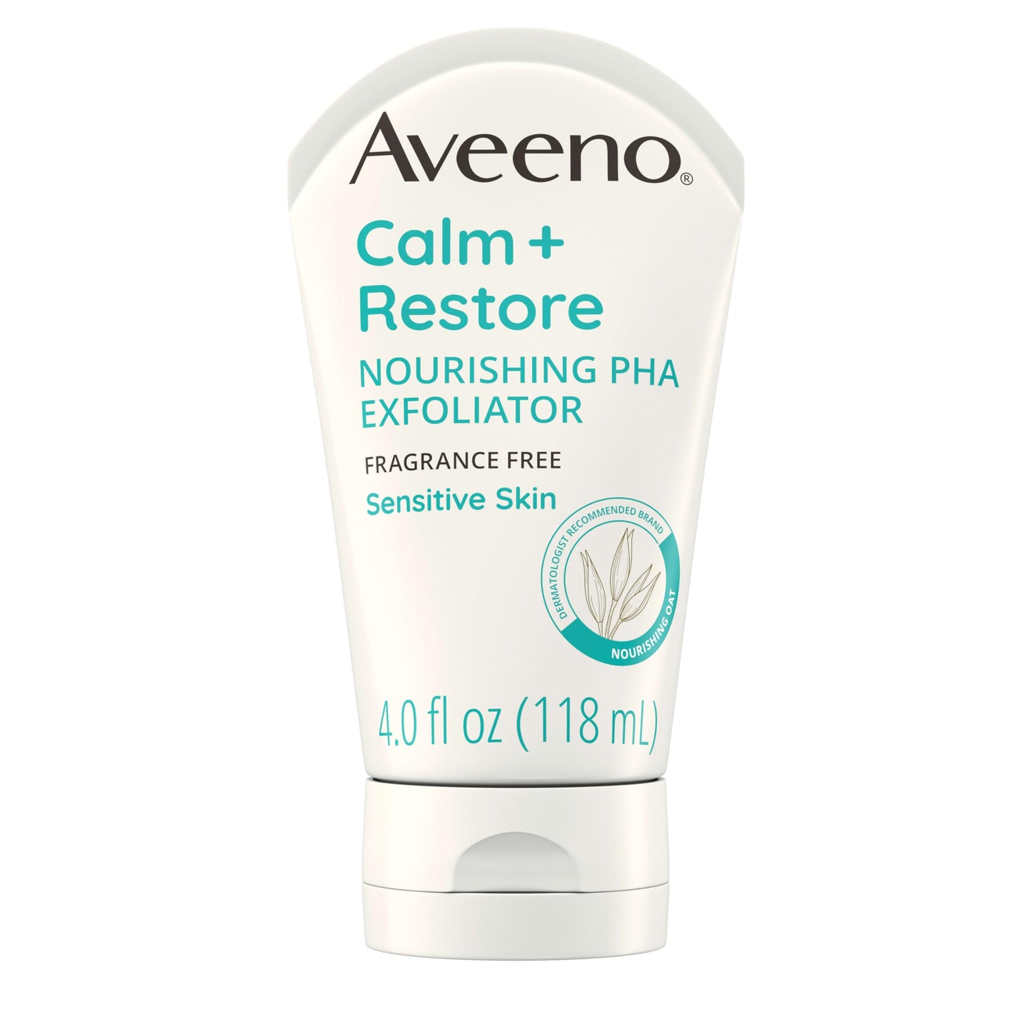 Aveeno Calm + Restore Nourishing PHA Facial Exfoliator Daily for Sensitive Skin, Fragrance-Free & Non-Abrasive Oat Formula to Gently Exfoliate Beauty & Personal Care Aveeno