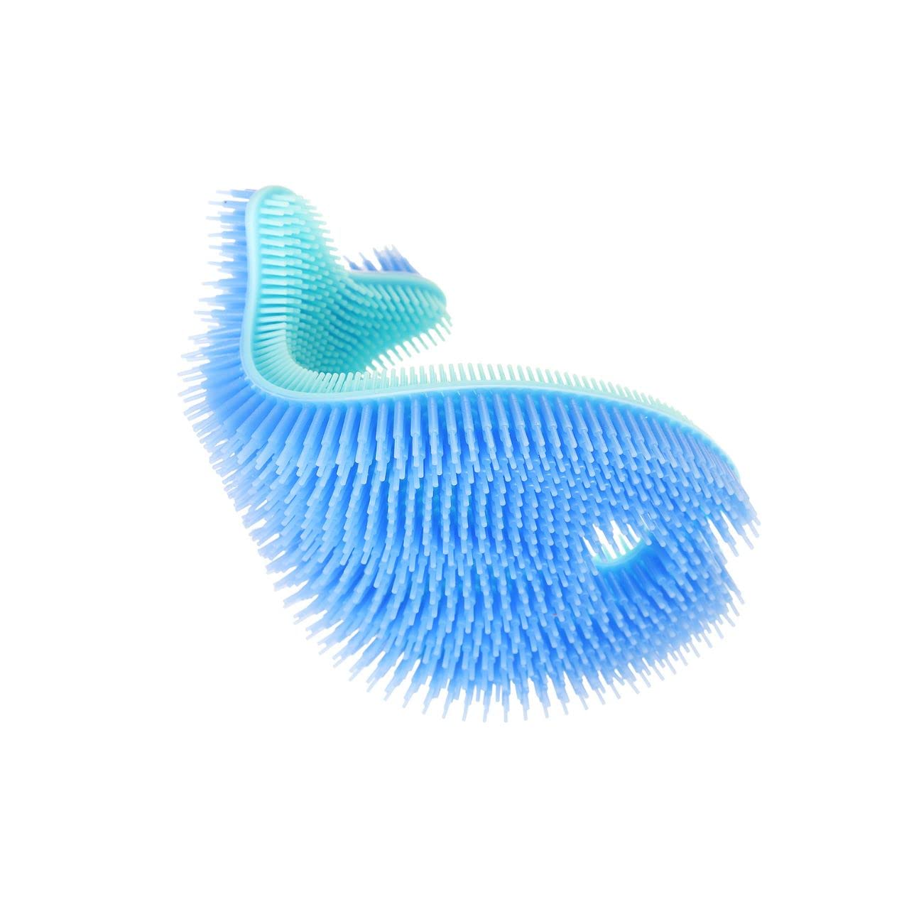 Innobaby Bathin' Smart Silicone Fish Bath Scrub, Aqua/Periwinkle Beauty and Personal Care Innobaby
