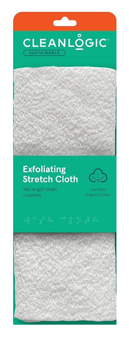 Clean Logic Exfoliating Stretch Cloth (Pack of 2) Beauty and Personal Care Cleanlogic