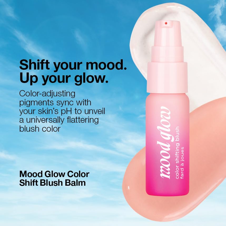 Pacifica Liquid Spray Blush Mood Glow PH Color Shifting Blush Balm Face Makeup, Color Shifting, Reacts to Skin pH, Hydrating Cheek Tint, Vegan, 0.4 fl Beauty & Personal Care Pacifica