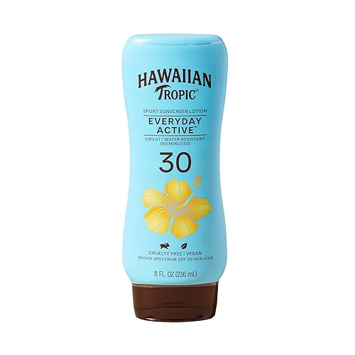 Hawaiian Tropic Island Sport Sunscreen Lotion, Ultra Light, High Performance Protection, SPF 30, Coconut, 8 Oz Beauty & Personal Care Hawaiian Tropic