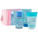 Sephora Collection Getaway Mini Essentials Set with Pouch - Satin Cream, Micellar Water & Jelly Cleanser - Travel Size Skincare Beauty & Personal Care SEPHORA