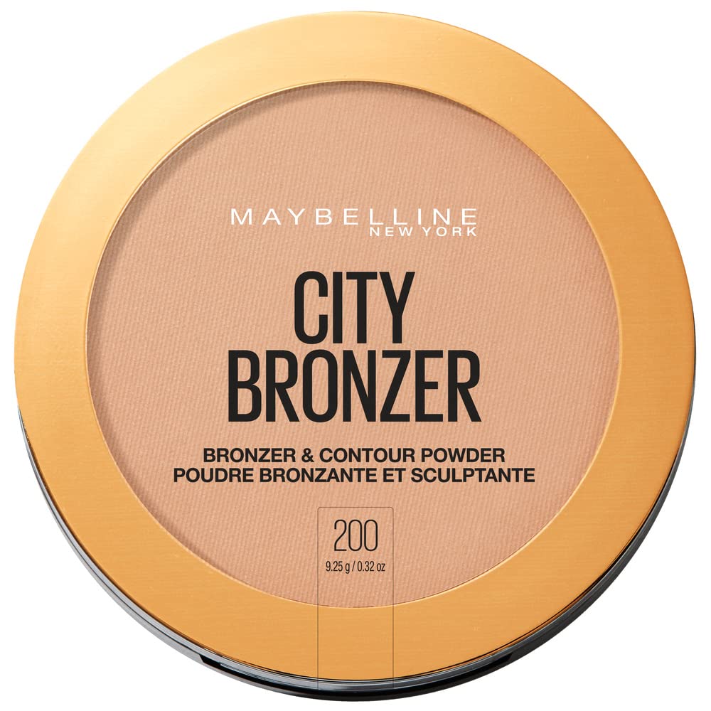 New York City Bronzer and Contour Powder, 200 Medium (Pack of 2) Beauty & Personal Care MAYBELLINE