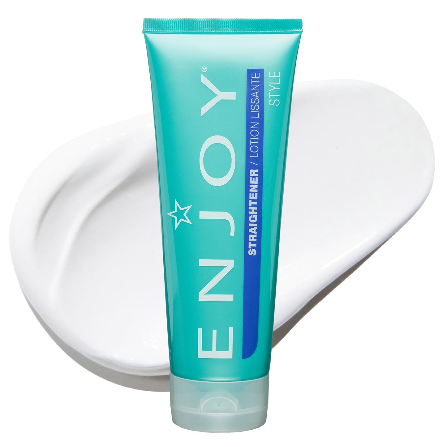 Enjoy Straightener, Smoothing and Frizz Control Cream for Coarse or Curly Hair, Non-Chemical Hair Straightening Balm for Sleek and Soft Styles, 8 Oz Beauty & Personal Care Enjoy