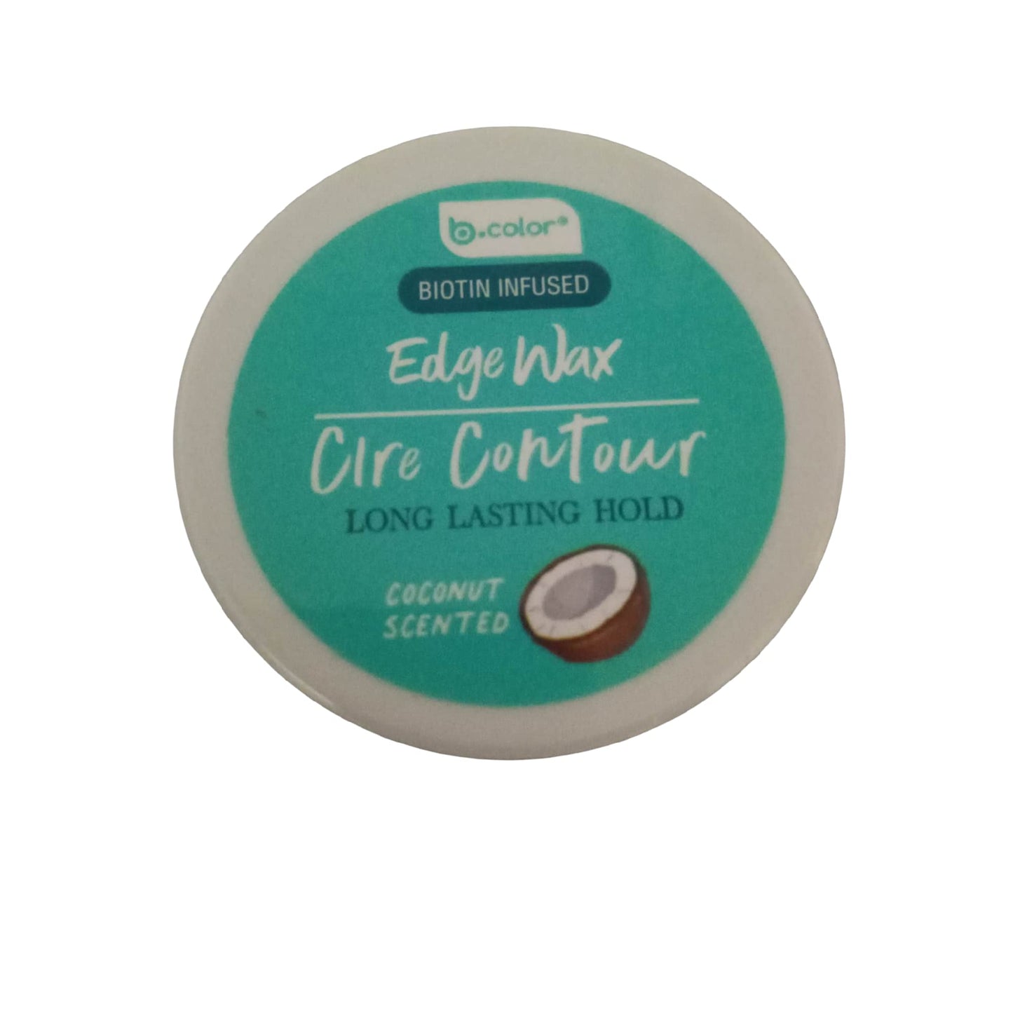 B-COlOR Coconut CIre Contour Biotin Infused Edgeway Long Lasting Hold Promotes Hair Growth Beauty & Personal Care B-COlOR