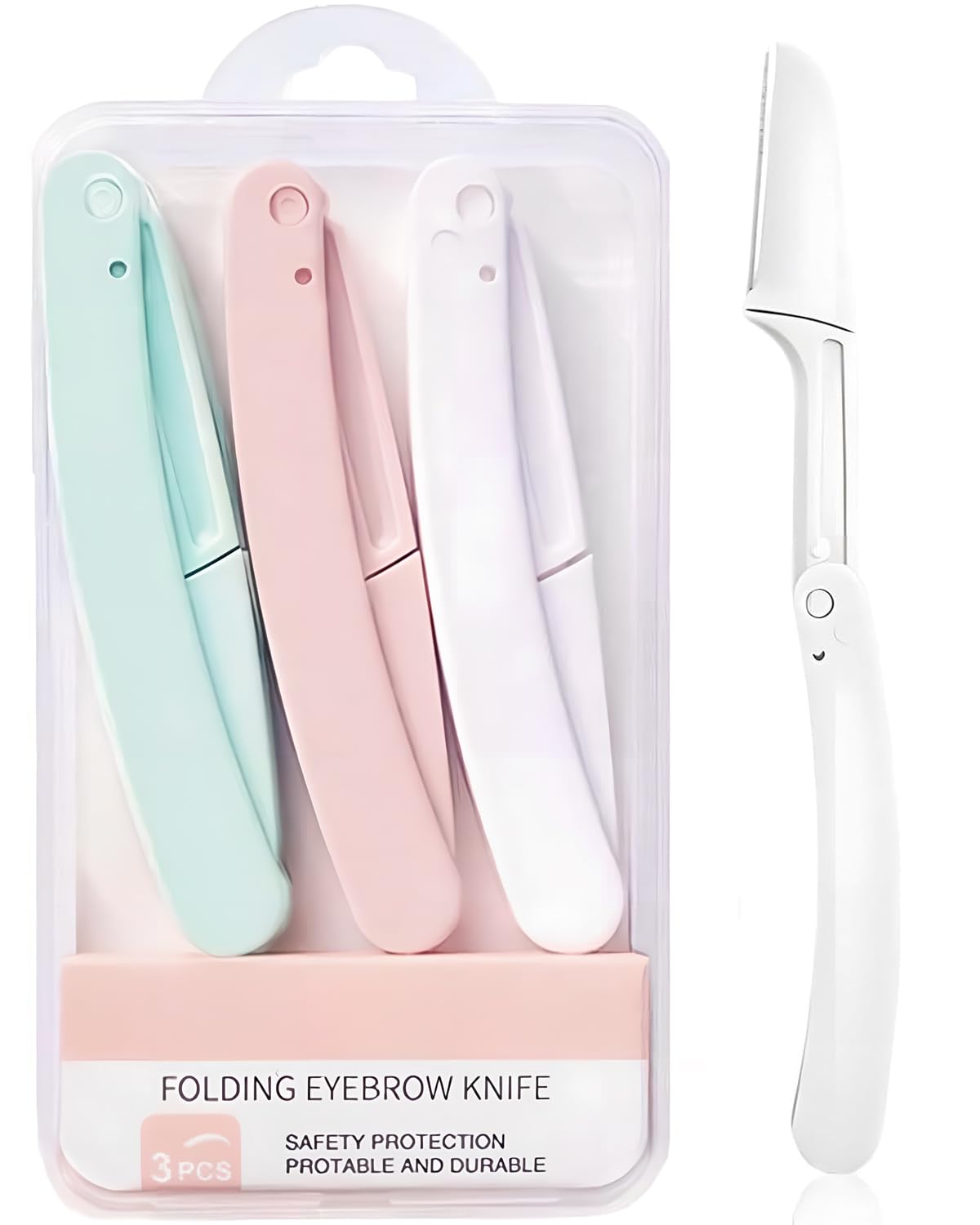 Dermaplaning Razors Tool for Women Face,3 PCS Eyebrow Razor Beauty and Personal Care Qivorimith