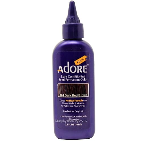Adore Plus #374 Dark Red Brown Beauty & Personal Care ADORE COSMETICS