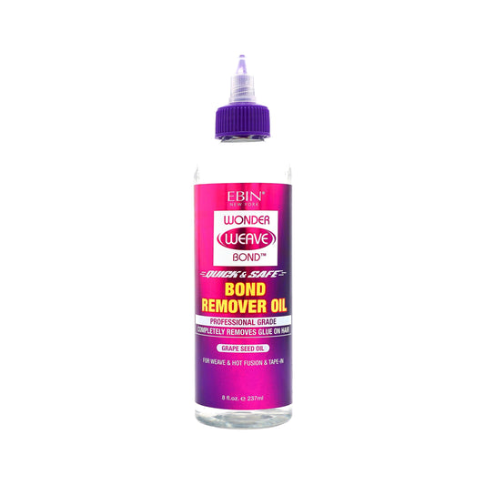EBIN NEW YORK Wonder Weave Bond Remover Oil 8 Fl Oz - Grape Seed Oil Formula for Hair Glue, Tape-In, and Hot Infusion Extension Removal Beauty & Personal Care EBIN NEW YORK