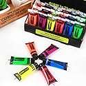 Black Light Neon Face and Body Paint Glow in the Dark Paint Halloween Blacklight Glow Party 6 Color 24 tubes Beauty & Personal Care Xmifer