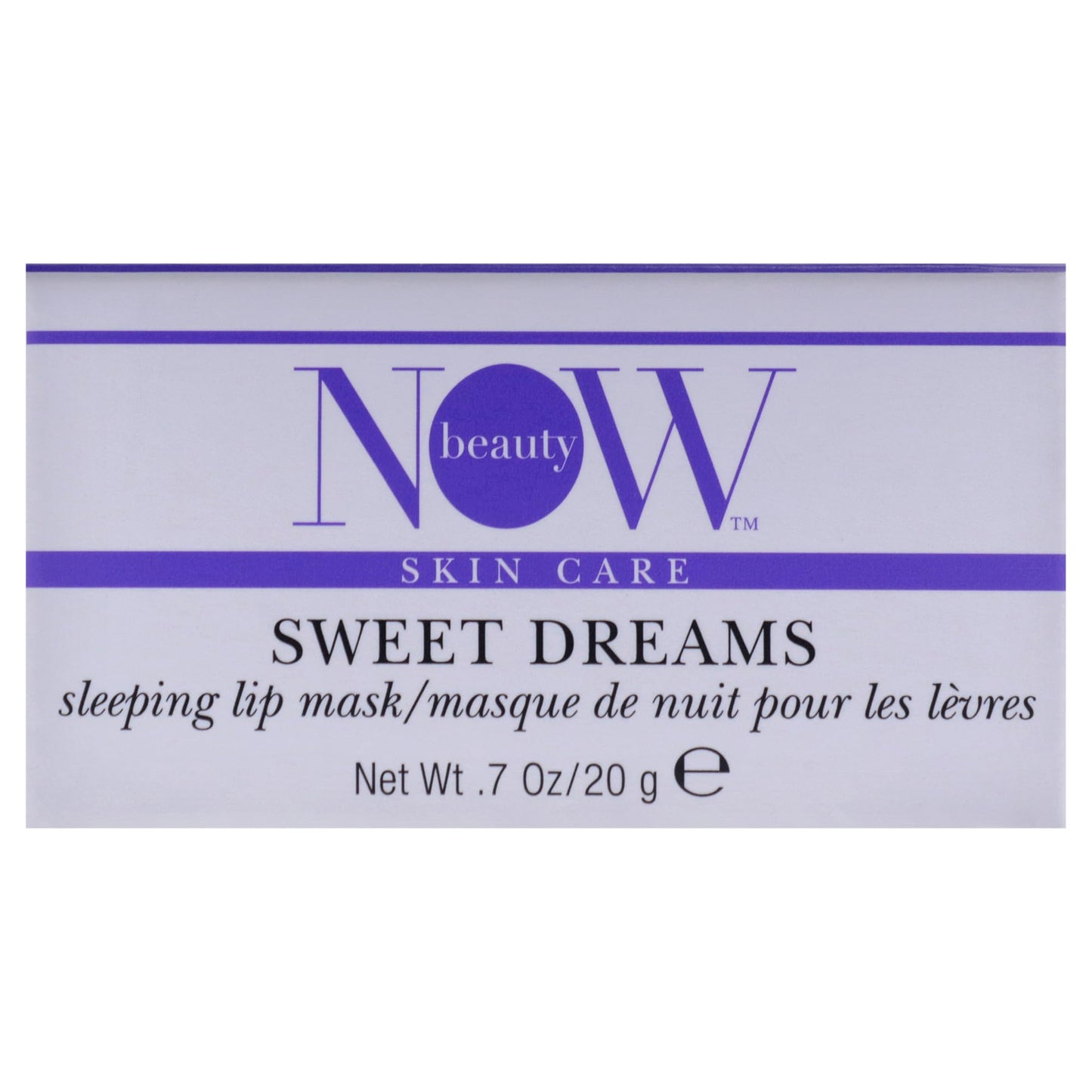 NOW BEAUTY Sweet Dreams Sleeping Lip Mask - Overnight Lip Mask - Organic Lip Balm & Moisturizer - Hydration - Rich in Antioxidants - Paraben & Sulfate Beauty and Personal Care NOW BEAUTY