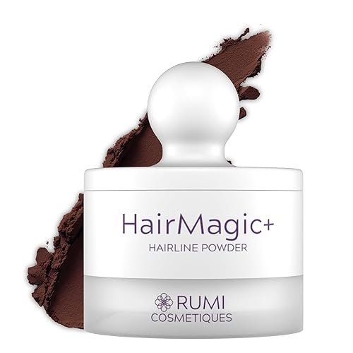 Rumi Cosmetiques HairMagic+ Root Touch Up Powder for Mature Women - Instant Gray Hair Coverage & Hairline Filler - Water-Resistant, Natural Finish Beauty & Personal Care Rumi Cosmetiques