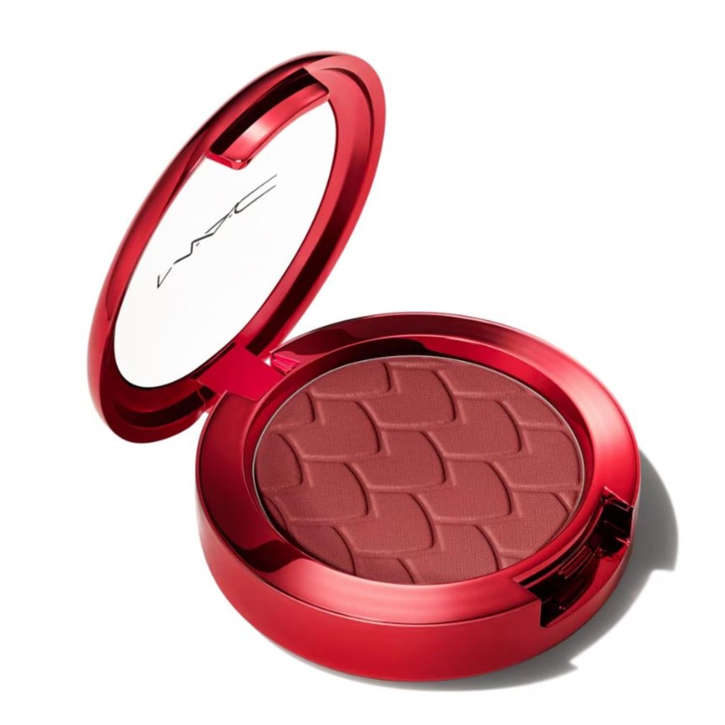 M.A.C Cosmetics Lovestruck Luck Collection Powder Blush - Power To You! (Warm Burgundy) - .21 oz / 6 g Beauty & Personal Care MAC