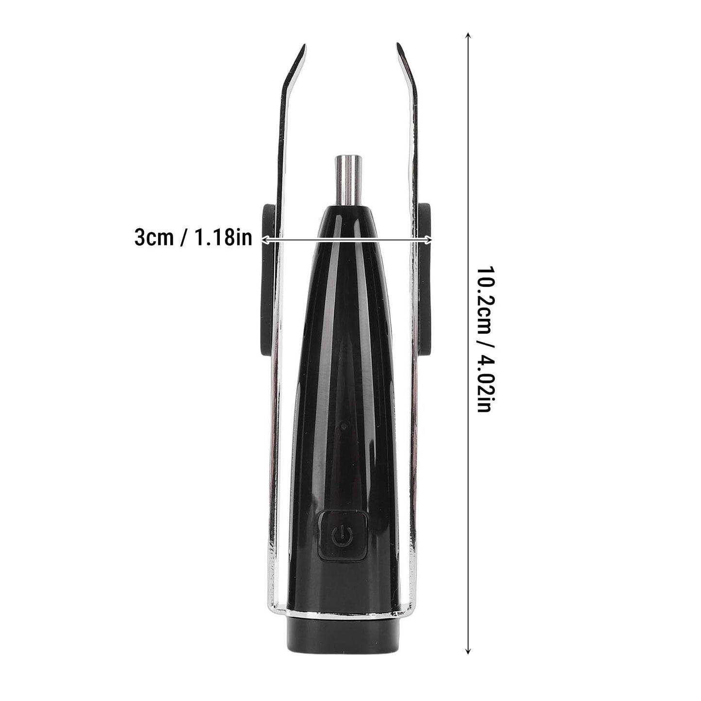 Sunisfa 10X Magnification Eyebrow Camera Tweezers with LED Light, ABS + 301 Stainless Steel, for Hair Removal, Portable Plucking Tweezer with 10X Beauty and Personal Care Sunisfa