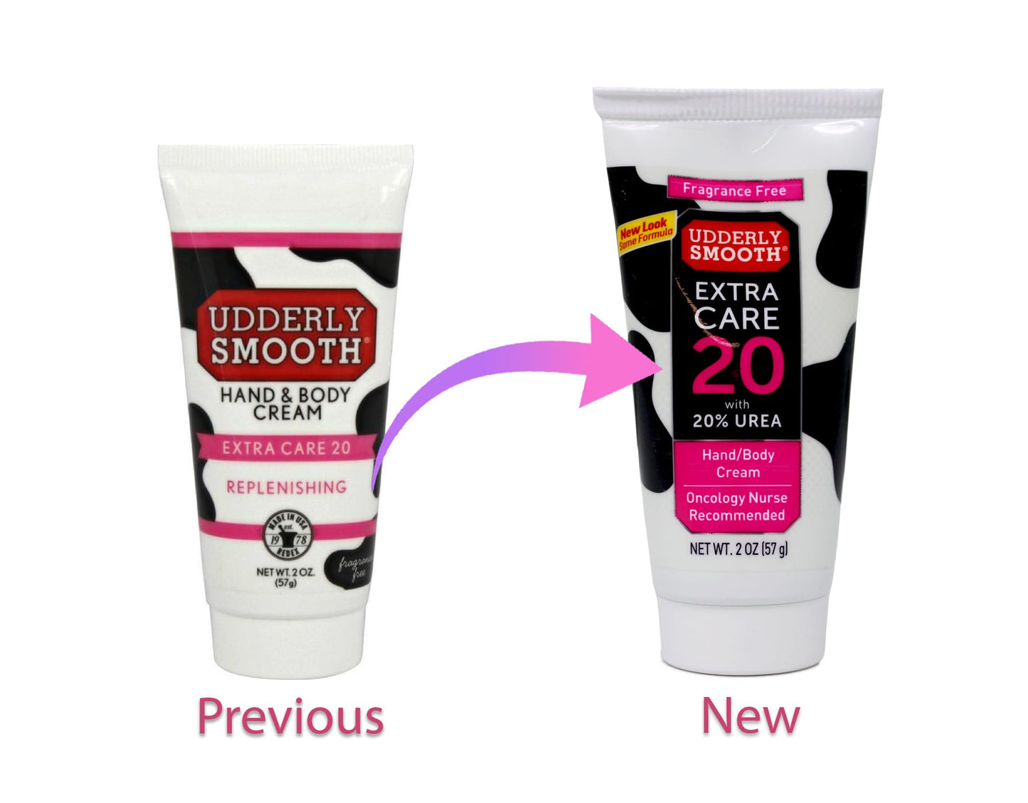 Udderly Smooth Hand & Body, Extra Care 20 Cream 2 oz ( by Udderly Smooth Beauty & Personal Care UDDERLY SMOOTH